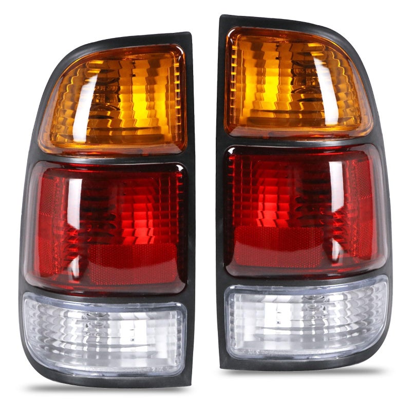 Tail Light Assembly Compatible With 2000 2001 2002 2003 2004 2005 2006 Toyota Tundra Driver and Passsenger Side Taillights Replace 815500C010 815600C010Only Fit Regular and Access Cab